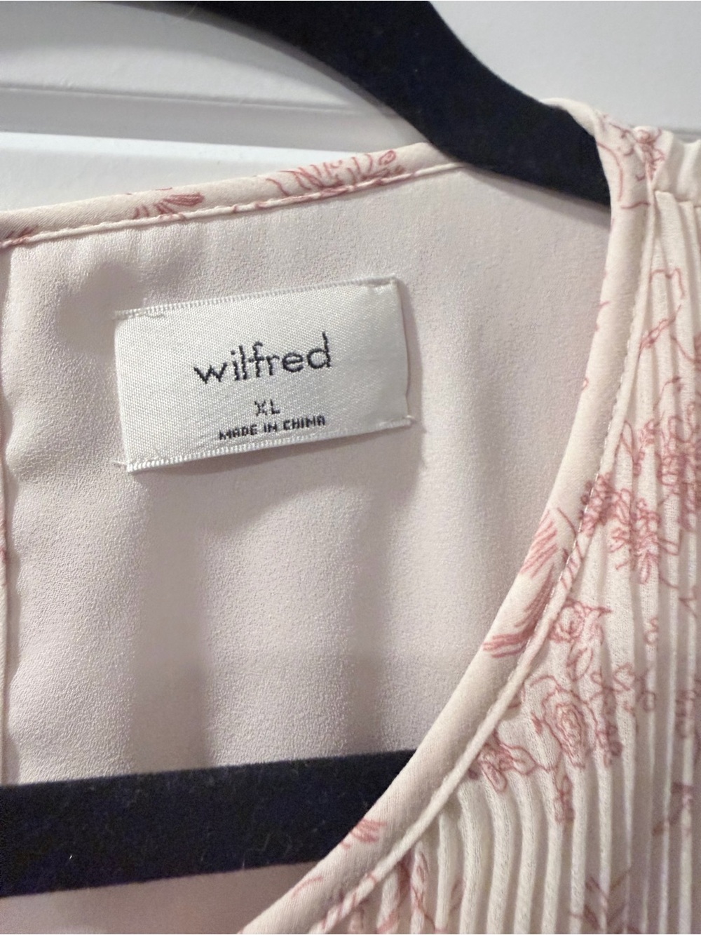 Wilfred daydreamer Cream Dress with Dusty Rose Floral Print - Picture 3 of 3